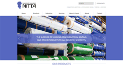 Desktop Screenshot of nitta.com