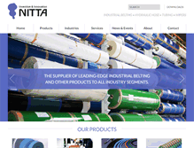 Tablet Screenshot of nitta.com