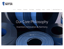 Tablet Screenshot of nitta.de